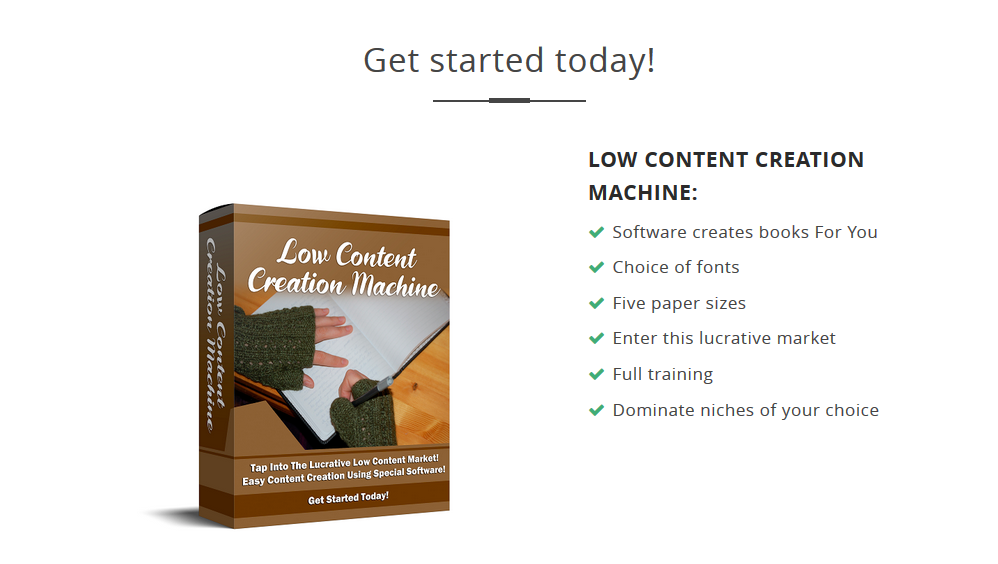 low-content-creation-machine-review